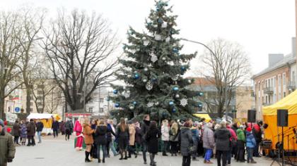 Šiauliuose prasidėjo kalėdinis šurmulys